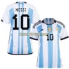 Original Fußballtrikot Argentinien 3 Star MESSI 10 WM 2022 Für Damen